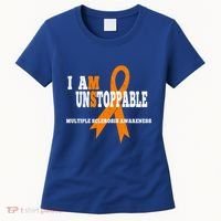 Ms Awareness Gift I Am Unstoppable Ms Gift Women's T-Shirt thumb 0