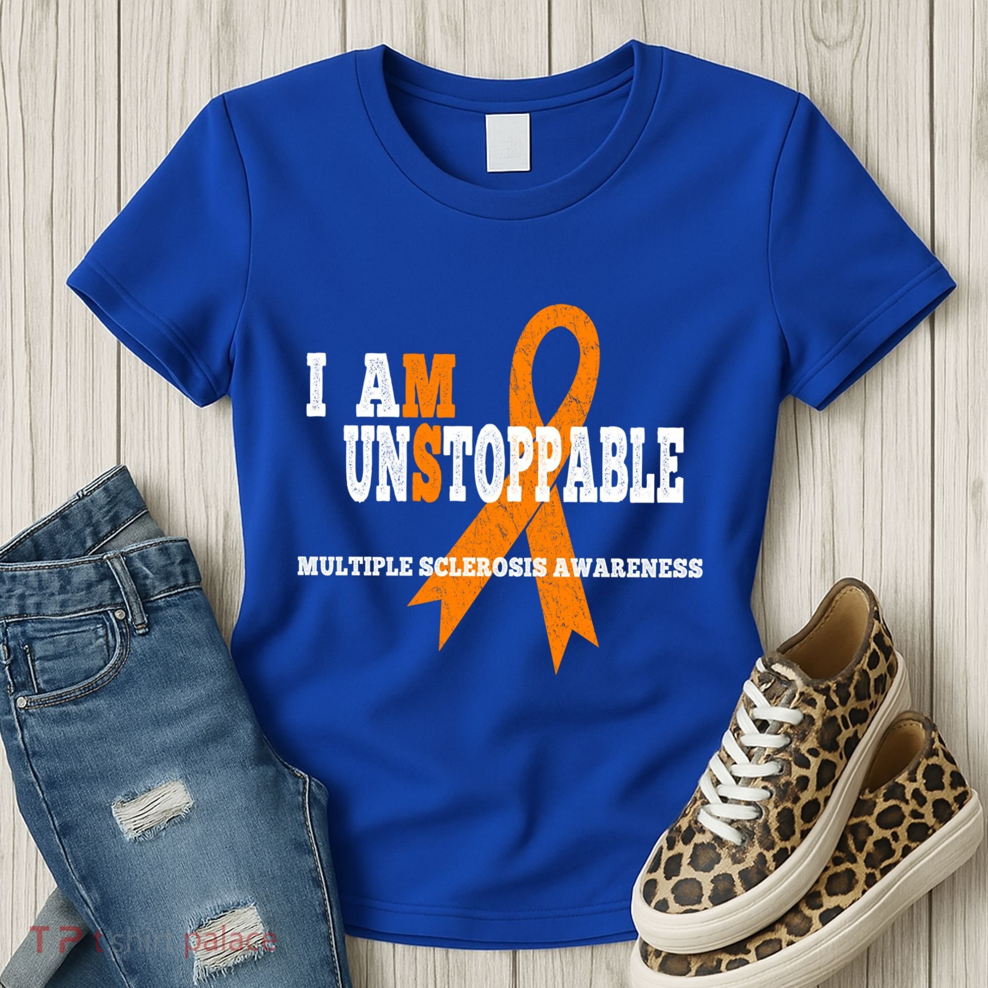Ms Awareness Gift I Am Unstoppable Ms Gift Women's T-Shirt