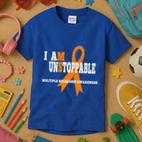 Ms Awareness Gift I Am Unstoppable Ms Gift Kids T-Shirt thumb 3