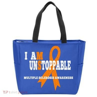 Ms Awareness Gift I Am Unstoppable Ms Gift Tote Bag
