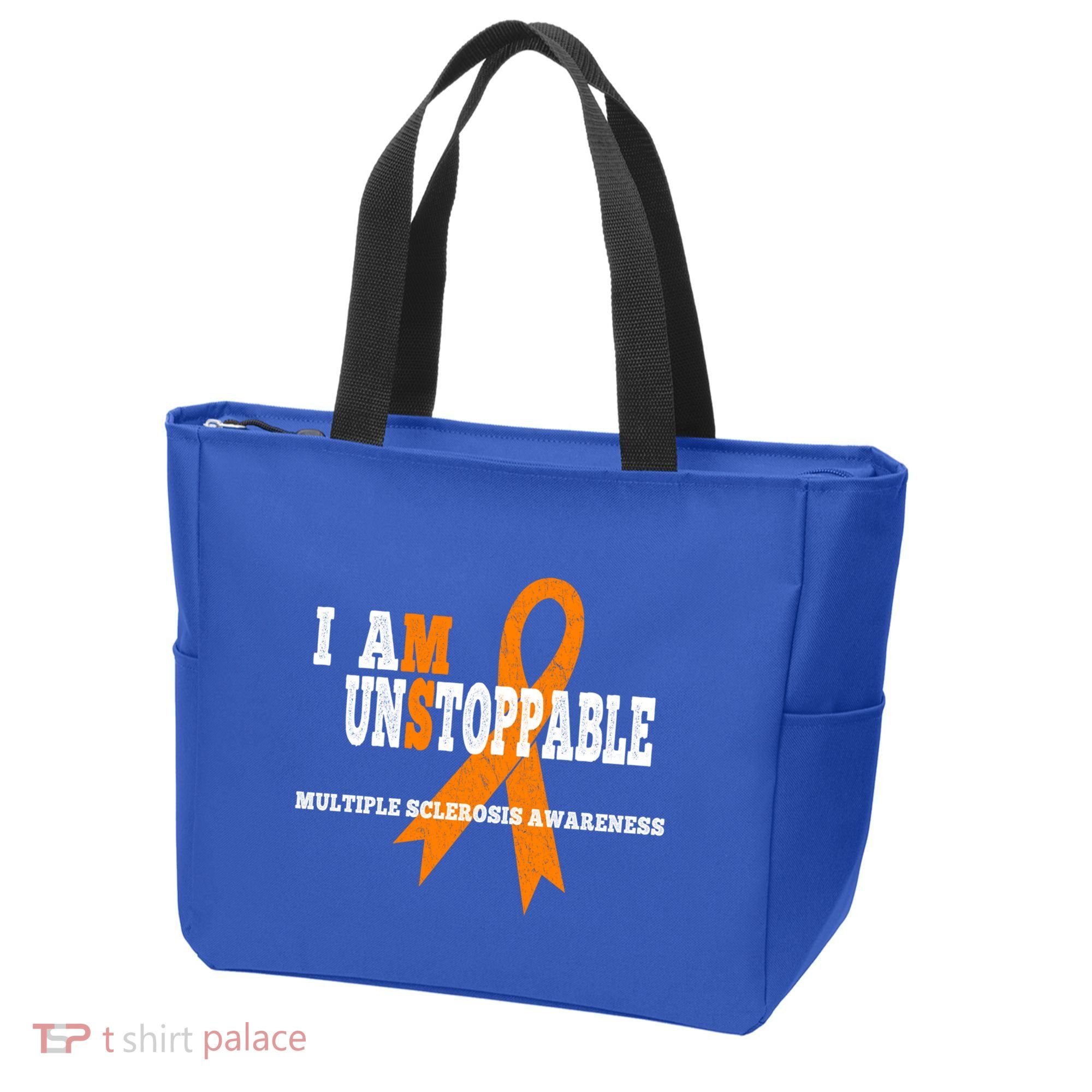 Ms Awareness Gift I Am Unstoppable Ms Gift Tote Bag