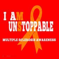 Ms Awareness Gift I Am Unstoppable Ms Gift Santa Hat thumb 1