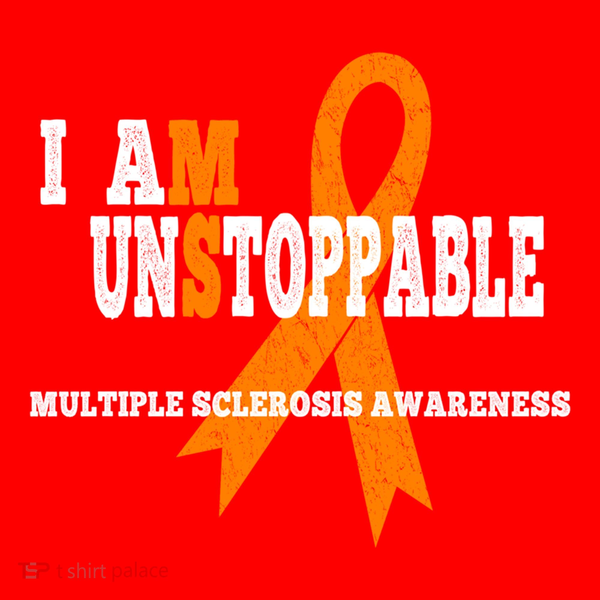 Ms Awareness Gift I Am Unstoppable Ms Gift Santa Hat