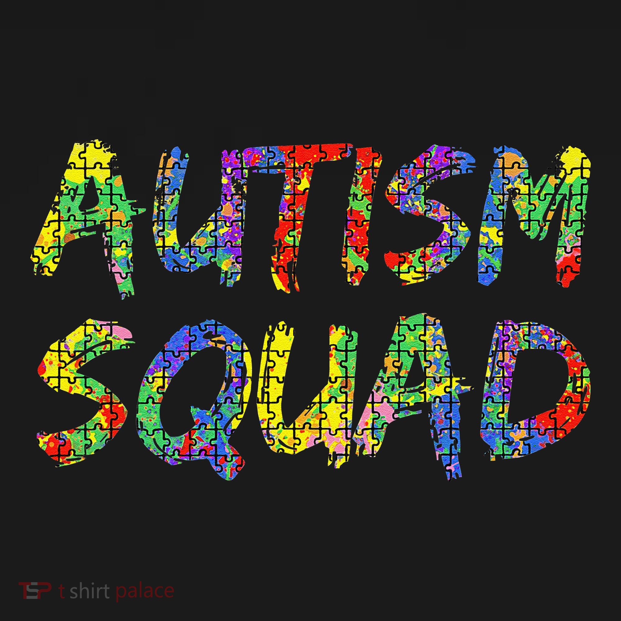 Matching Autism Gifts For Family Puzzle Art Autism Squad Women's Hoodie
