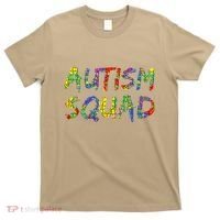 Matching Autism Gifts For Family Puzzle Art Autism Squad T-Shirt thumb 0