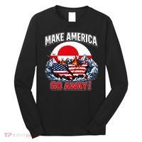 Make America Go Away Greenland Not For Sale  Long Sleeve Shirt thumb 0