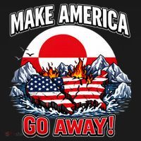 Make America Go Away Greenland Not For Sale  T-Shirt thumb 7