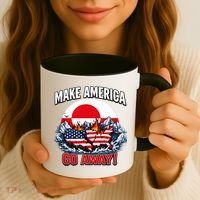 Make America Go Away Greenland Not For Sale  Coffee Mug thumb 3
