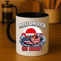 Make America Go Away Greenland Not For Sale  Coffee Mug thumb 4