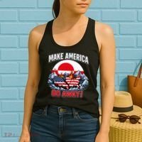 Make America Go Away Greenland Not For Sale  Women's Tank Top thumb 2