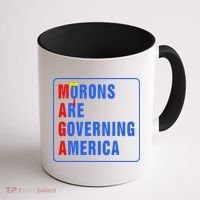 Morons Are Governing America Funny Trump 2024 (5) Coffee Mug thumb 1