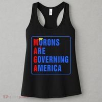 Morons Are Governing America Funny Trump 2024 (5) Women's Tank Top thumb 3