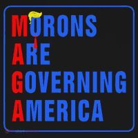 Morons Are Governing America Funny Trump 2024 (5) Baby Bodysuit thumb 2