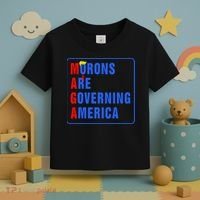 Morons Are Governing America Funny Trump 2024 (5) Toddler T-Shirt thumb 3