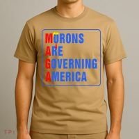 Morons Are Governing America Funny Trump 2024 (5) T-Shirt thumb 3