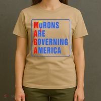 Morons Are Governing America Funny Trump 2024 (5) T-Shirt thumb 4