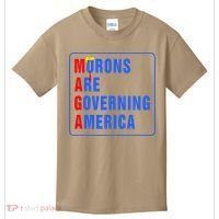 Morons Are Governing America Funny Trump 2024 (5) Kids T-Shirt thumb 0