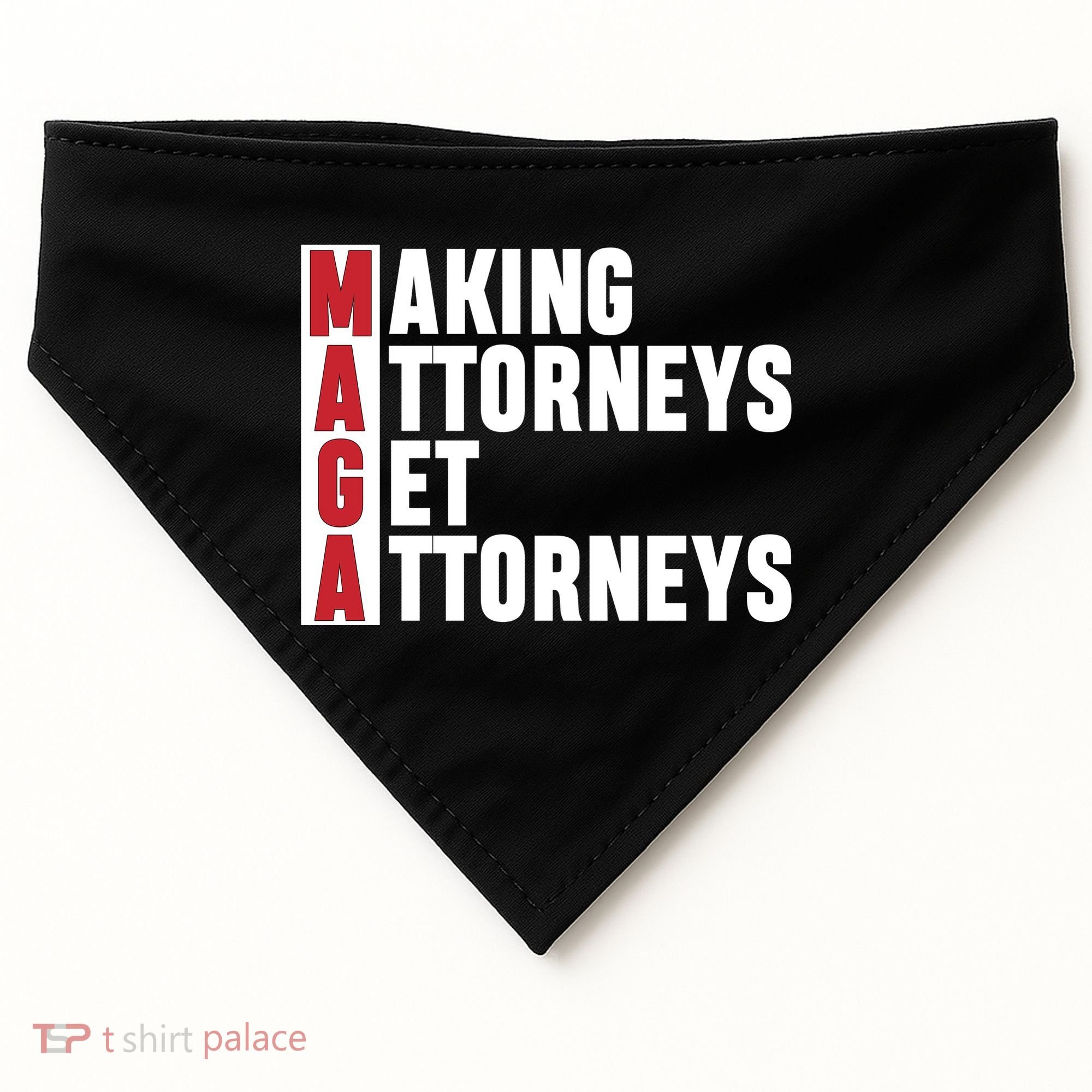 Making Attorneys Get Attorneys Maga USA-Made Doggie Bandana