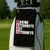 Making Attorneys Get Attorneys Maga Golf Towel thumb 2