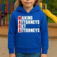 Making Attorneys Get Attorneys Maga Kids Hoodie thumb 3