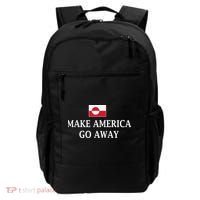 Make America Go Away Greenland Flag Anti-MAGA Backpack thumb 0