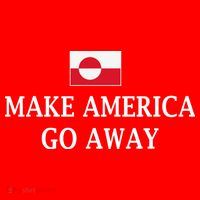 Make America Go Away Greenland Flag Anti-MAGA Women's Tank Top thumb 5