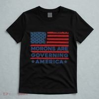 Morons Are Governing America Political Satire T-Shirt thumb 5