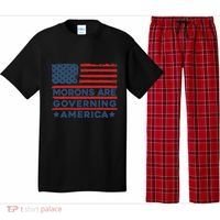 Morons Are Governing America Political Satire Pajama Set thumb 0