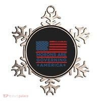 Morons Are Governing America Political Satire Ornament thumb 0
