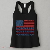 Morons Are Governing America Political Satire Women's Tank Top thumb 3