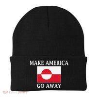 Make America Go Away MAGA Greenland Beanie thumb 0