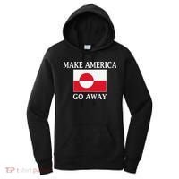 Make America Go Away MAGA Greenland Women's Hoodie thumb 0