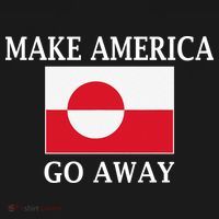 Make America Go Away MAGA Greenland Women's Hoodie thumb 2