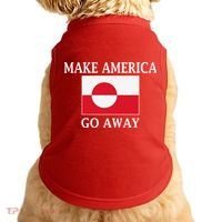 Make America Go Away MAGA Greenland Doggie Tank thumb 0