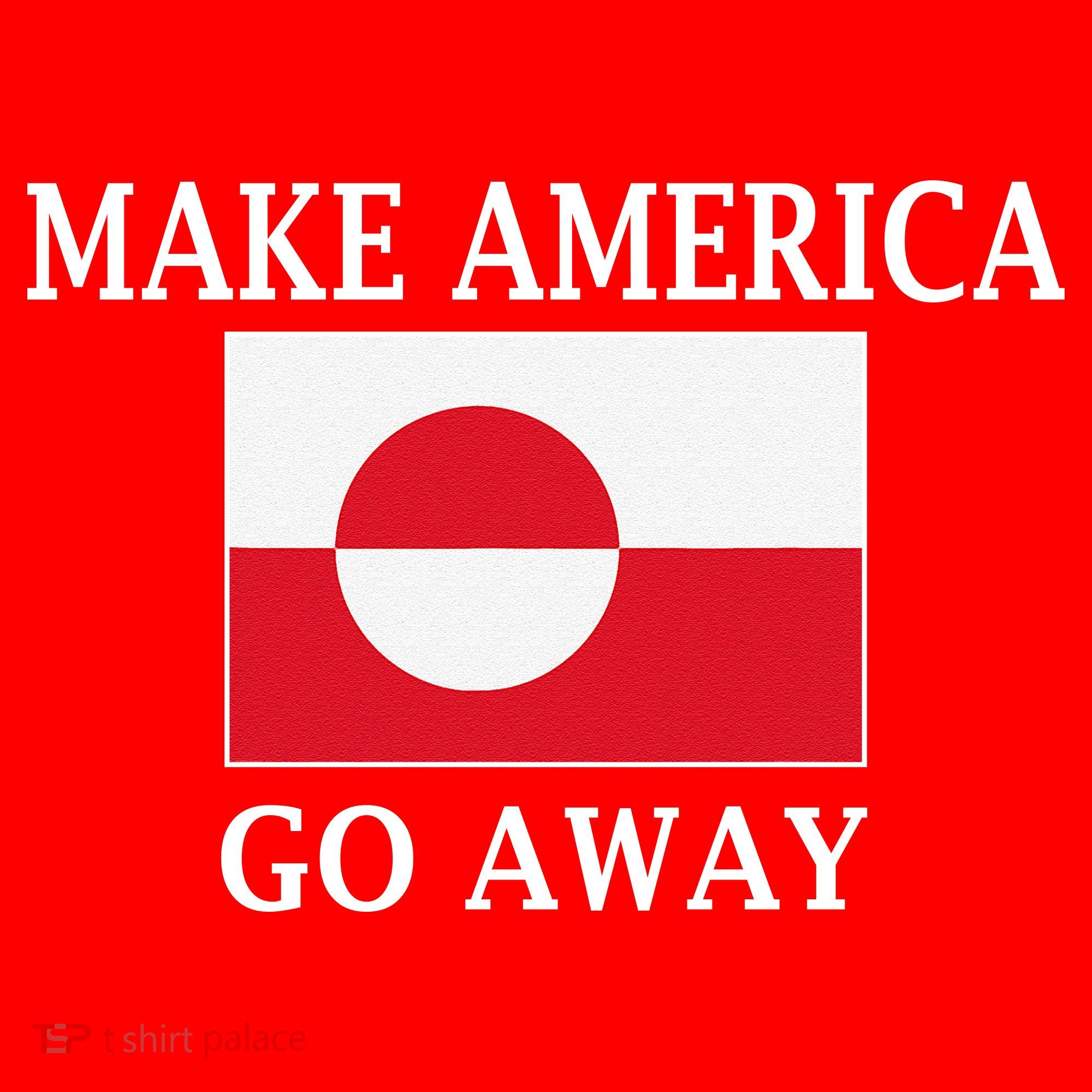 Make America Go Away MAGA Greenland Women's Tank Top