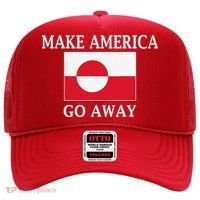 Make America Go Away MAGA Greenland Hat thumb 0