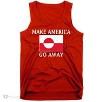 Make America Go Away MAGA Greenland Tank Top thumb 0
