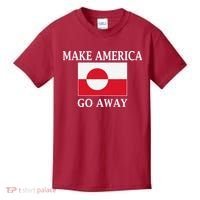 Make America Go Away MAGA Greenland Kids T-Shirt thumb 0