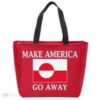 Make America Go Away MAGA Greenland Tote Bag thumb 0