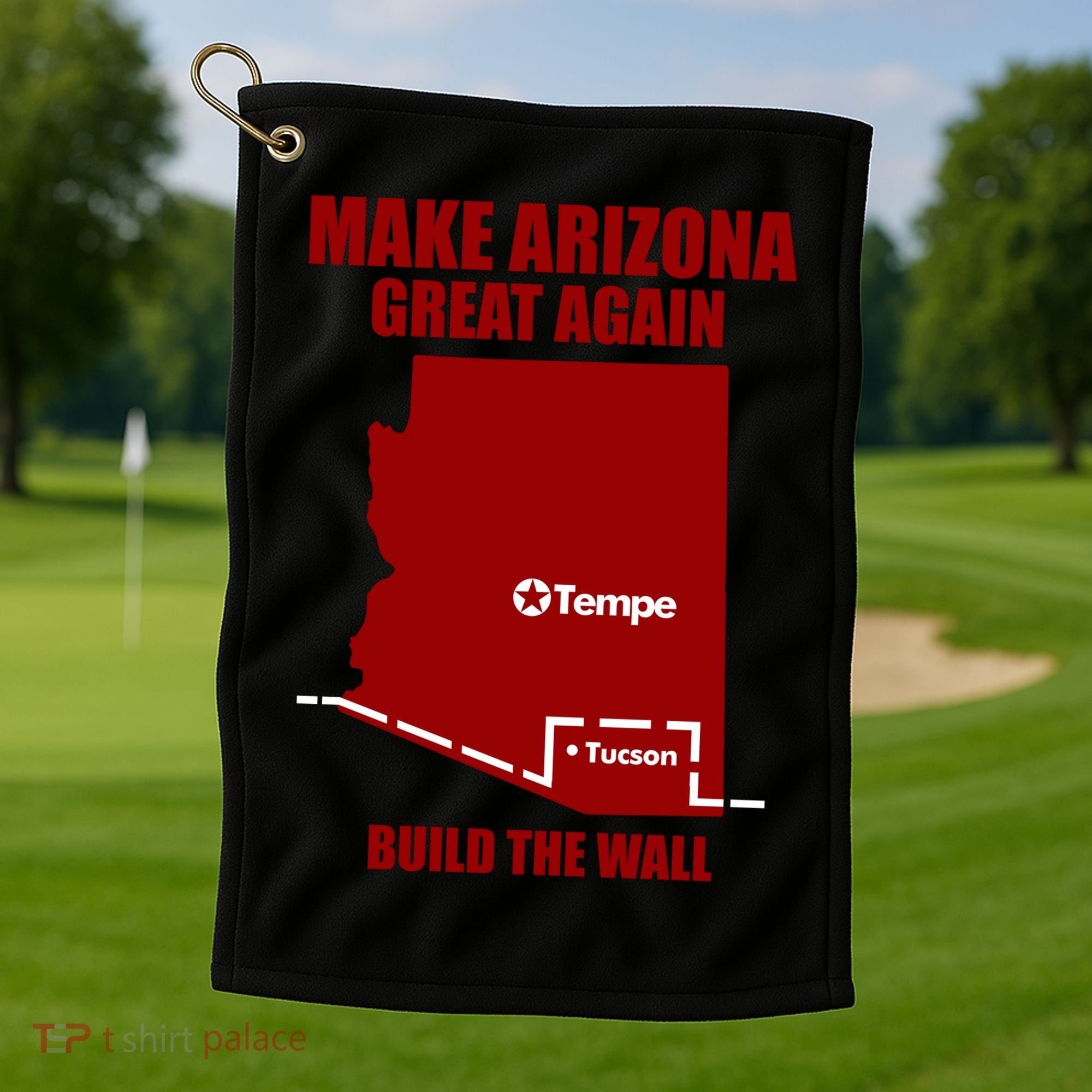 Make Arizona Great Again Asu Golf Towel