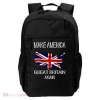 Make America Great Britain Again Funny Uk Us Cool Gift Backpack thumb 0
