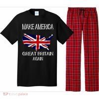Make America Great Britain Again Funny Uk Us Cool Gift Pajama Set thumb 0