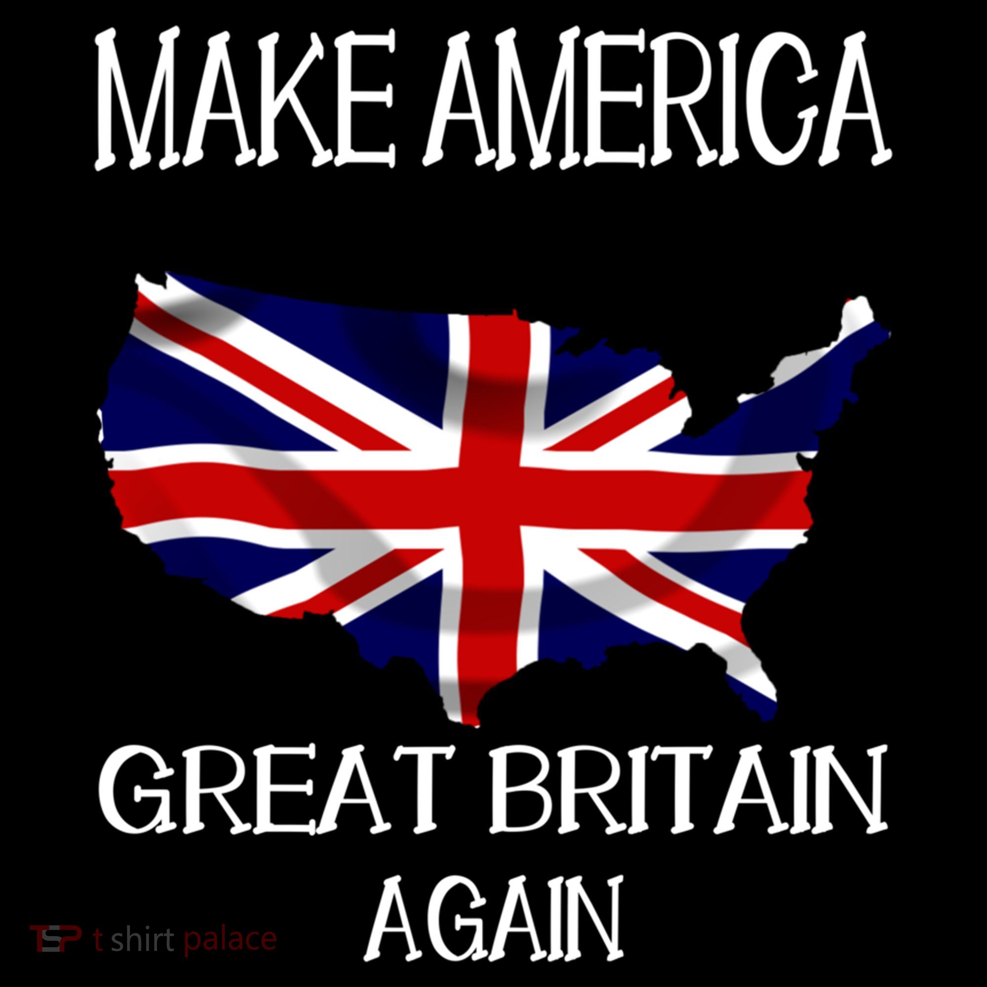 Make America Great Britain Again Funny Uk Us Cool Gift Women's Hoodie