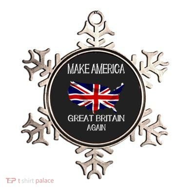 Make America Great Britain Again Funny Uk Us Cool Gift Ornament