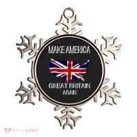 Make America Great Britain Again Funny Uk Us Cool Gift Ornament thumb 0