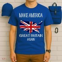 Make America Great Britain Again Funny Uk Us Cool Gift T-Shirt thumb 6