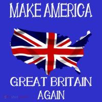 Make America Great Britain Again Funny Uk Us Cool Gift Toddler T-Shirt thumb 4