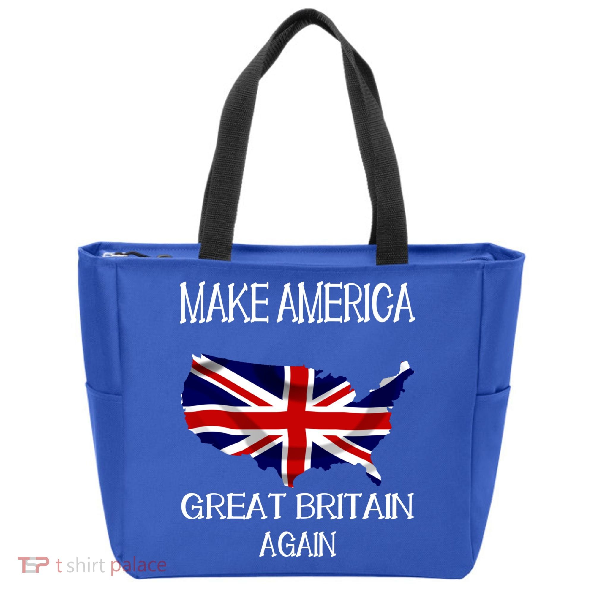Make America Great Britain Again Funny Uk Us Cool Gift Tote Bag