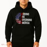 Morons Are Governing America Hoodie thumb 2