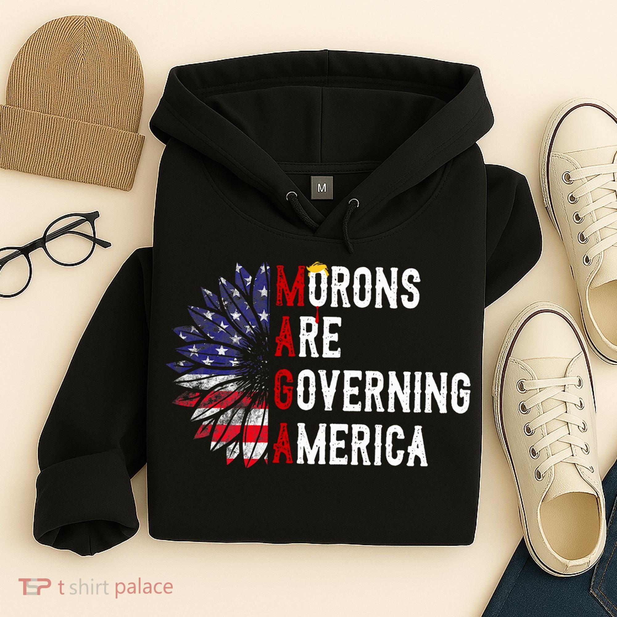 Morons Are Governing America Hoodie